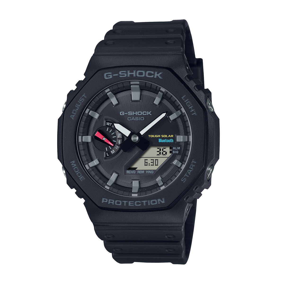 G-Shock Men's Analog-Digital Black Resin Watch with Black Dial
