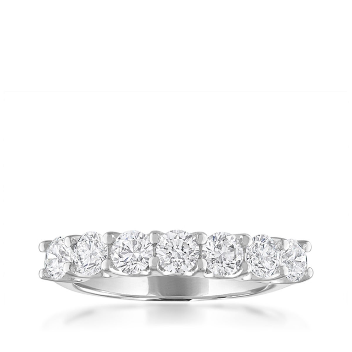 diamond white gold anniversary ring