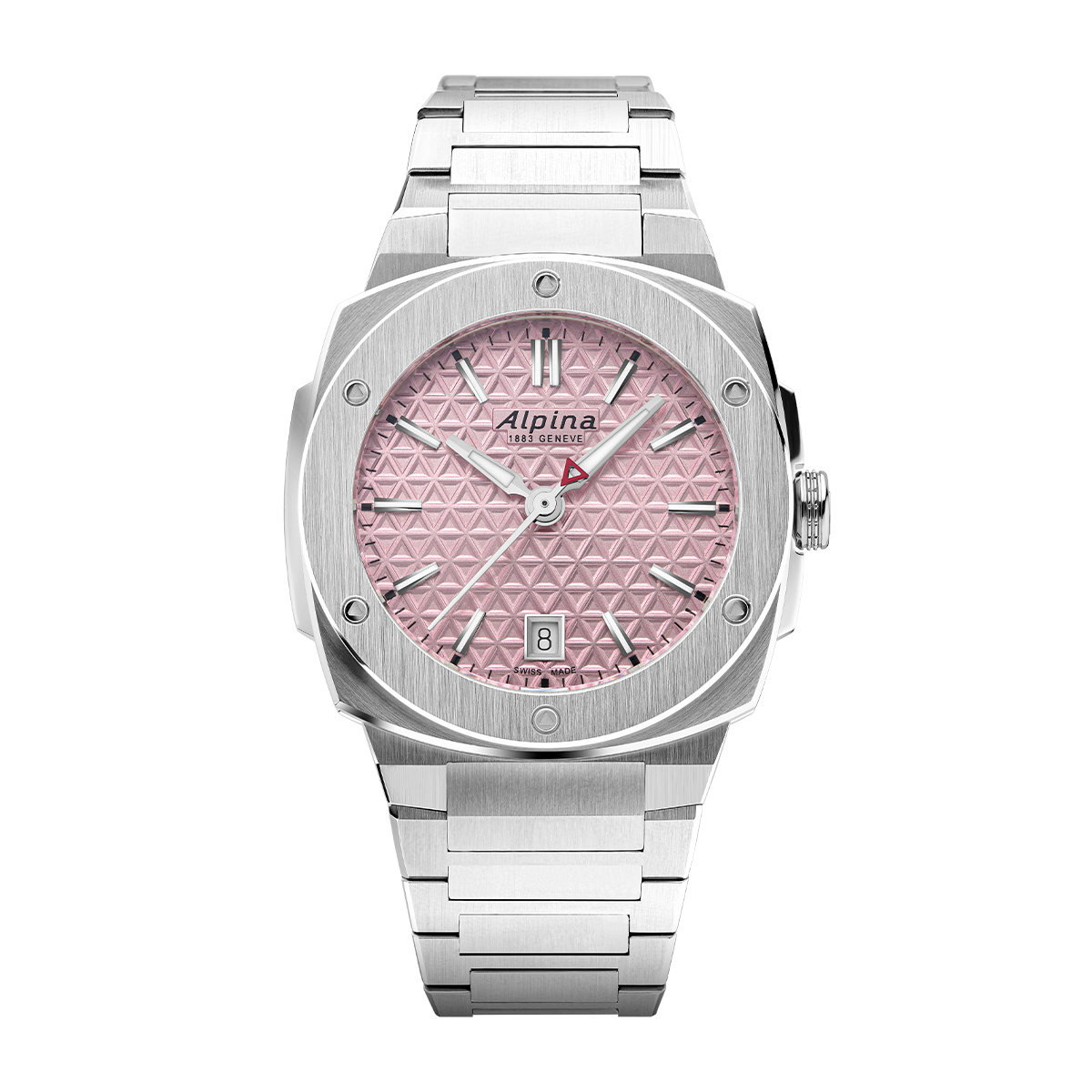 Alpina Ladies' Alpiner Extreme Quartz Stainless Steel Watch with Pink Dial