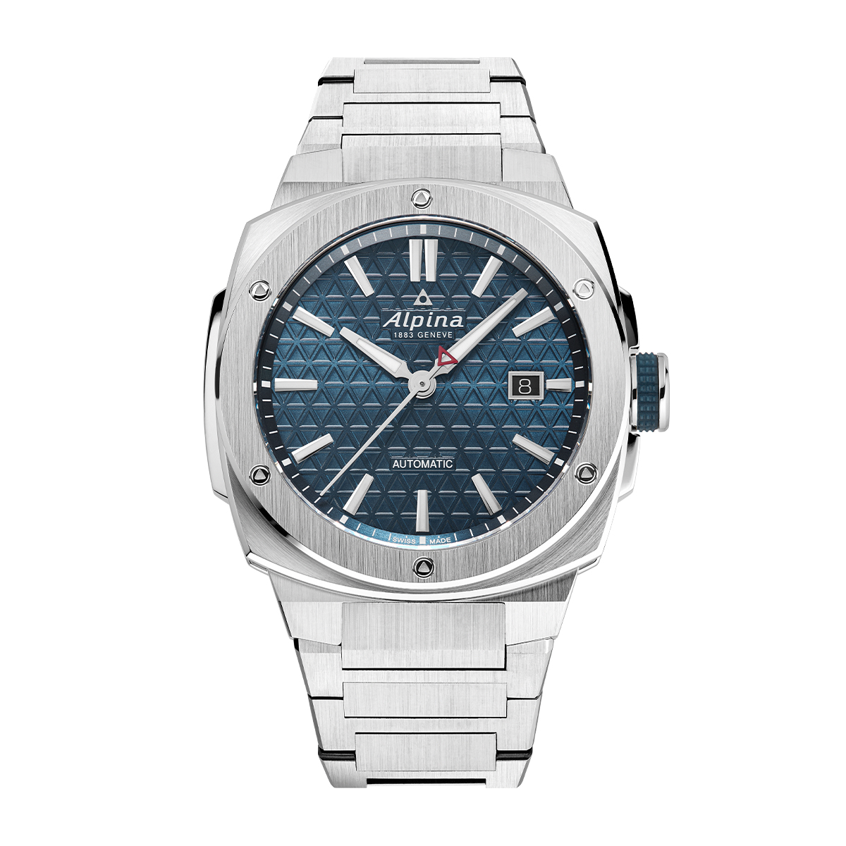 Alpina Men's Alpiner Extreme Automatic Stainless Steel Watch with Blue Dial