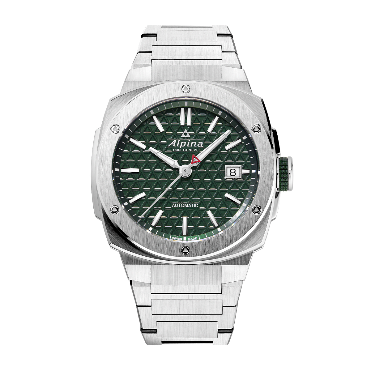 Alpina Men's Extreme Automatic Stainless Steel Watch with Green Dial