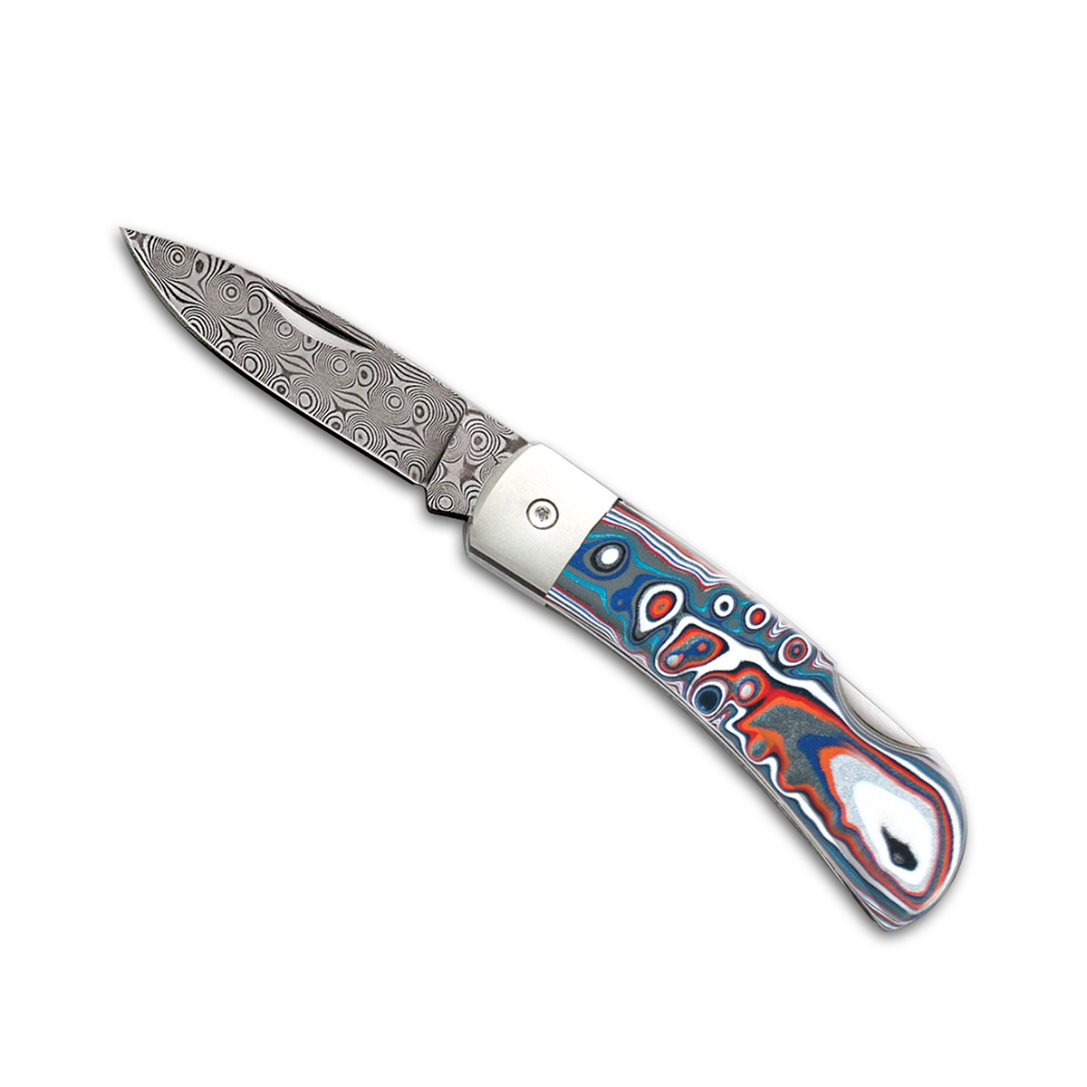 Santa Fe Stoneworks Damasus Steel 3" Lockback Pocket Knife