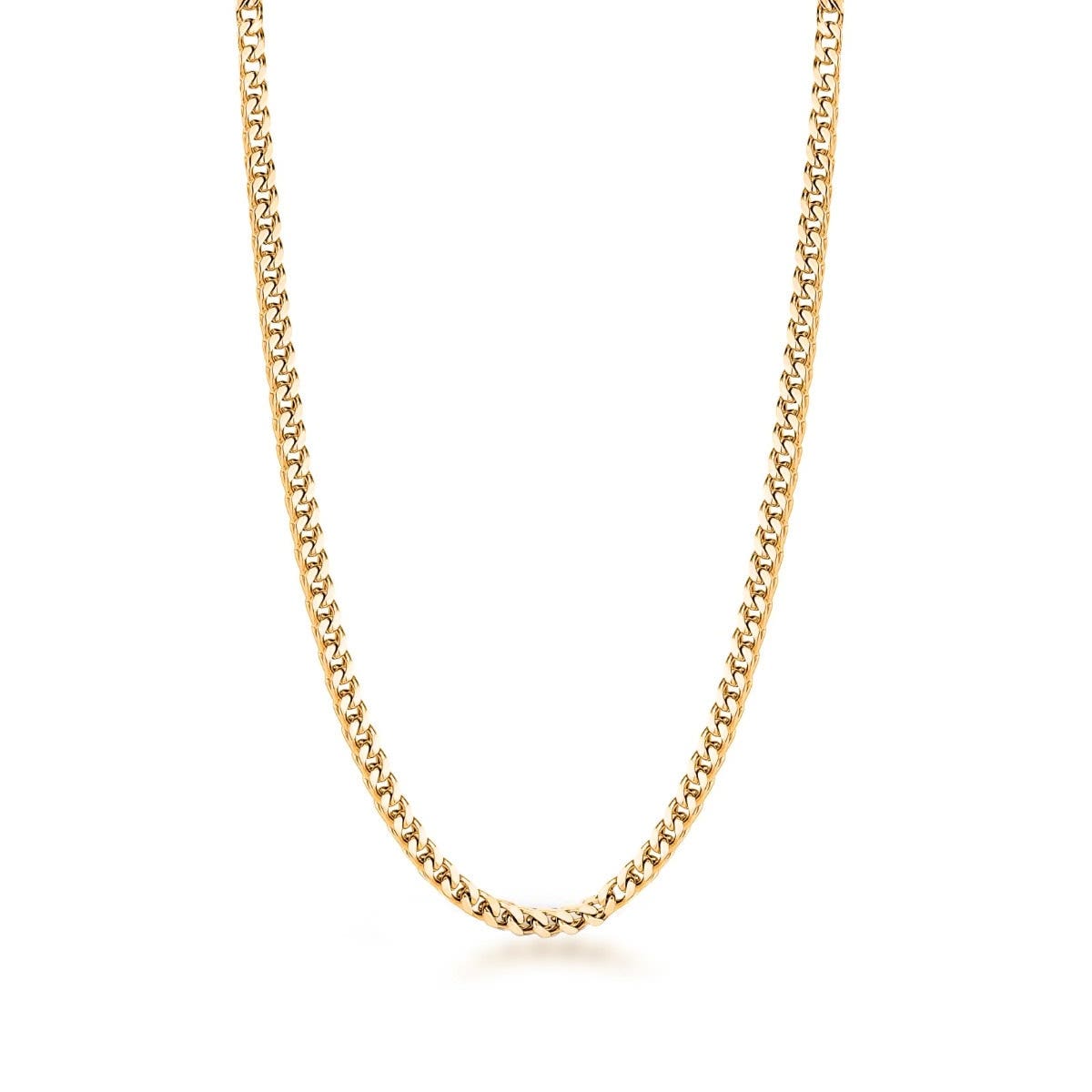 yellow gold Franco chain
