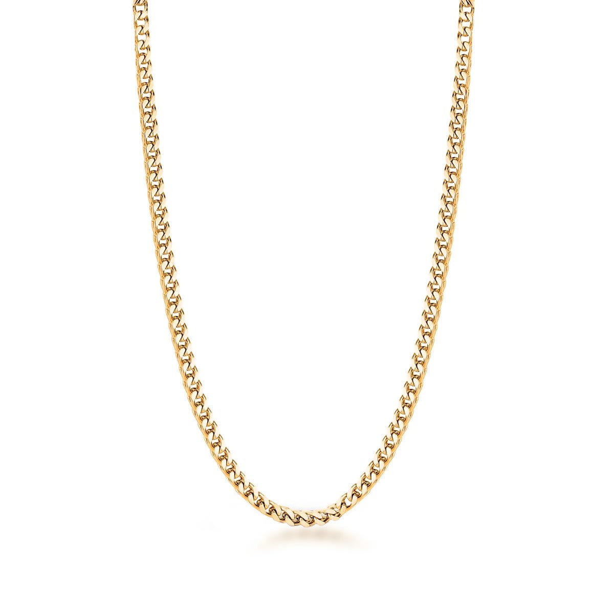 yellow gold franco chain