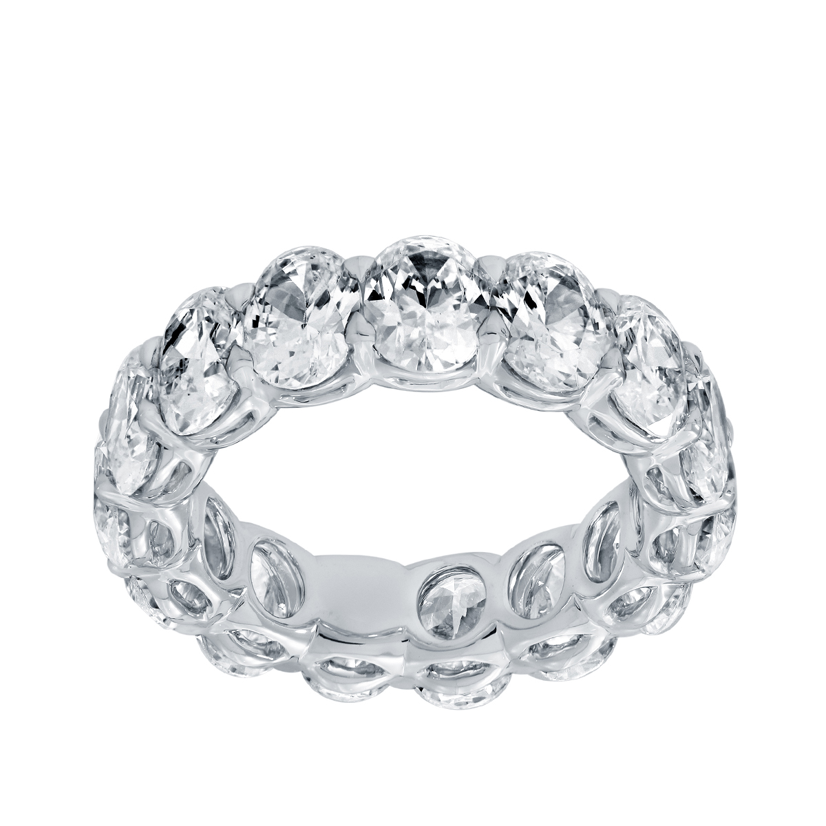 Eternity 7-3/4 ct. tw. Oval Diamond Band