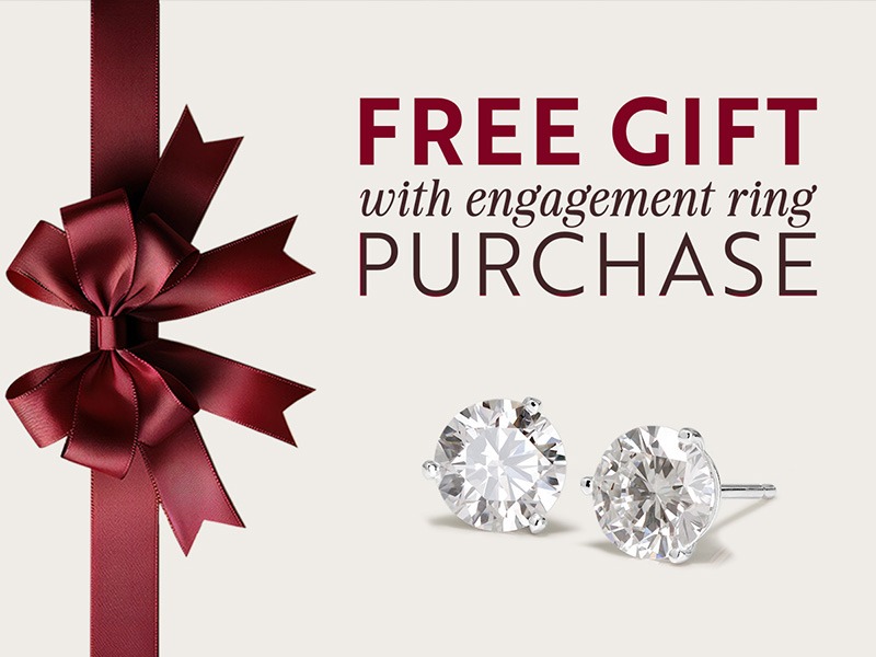 free gift with engagement ring purchase